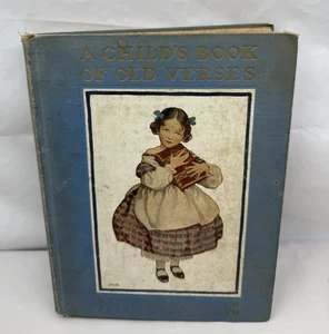 A Child's Book of Old Verses Jessie Willcox Smith 1935 Dial Press Hardcover - Imagen 1 de 9