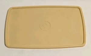 Tupperware Deckel mandelcremefarben rechteckig 714-3 Maße in Bildern - Bild 1 von 6