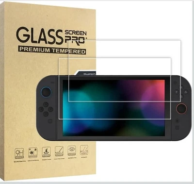Simpeak 2 Pack Screen Protector Compatible with Switch 2 Tempered Glass 9H