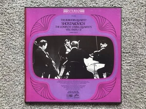 Borodin Quartet Shostakovich 3 Lps The Comp. String Quartets Vol. 1 Nos. 1-5 VG - Picture 1 of 7