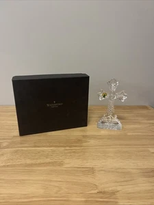 Waterford Kristall Lismore Standkreuz 7,5 mit Box (hat Gravur auf Unterseite) - Bild 1 von 8