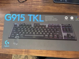 Logitech G915 TKL Lightspeed Mechanical Gaming Keyboard - Black (920-009495) - Picture 1 of 7