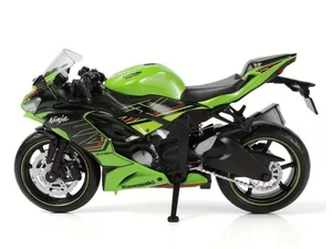 Kawasaki Ninja ZX-6R Maßstab 1:12 Diecast Motorrad Modell grün/schwarz - Bild 1 von 10