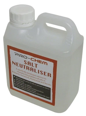 Salt Neutraliser Antisulphate/Tanking/Treat Brick, Stone, Plasterwork, Render-1L