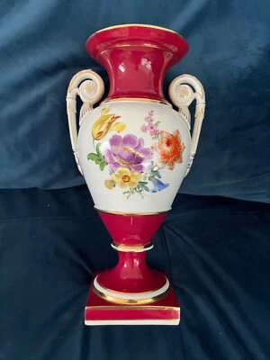 Amphoren Vase Meissen Porzellan, 1. Wahl (1924-1934) - Bild 1 von 4