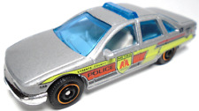 2019 MATCHBOX '94 CHEVY CAPRICE CLASSIC SILVER 3" DIECAST POLICE CAR W/ YELLOW