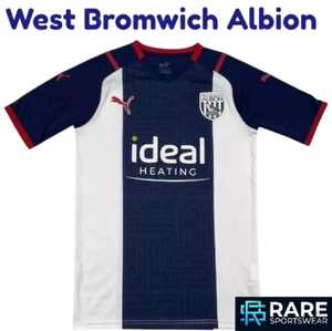 AUTÉNTICA CAMISETA DE FUTBOL WEST BROMWICH ALBION 2021/22 PUMA ADULTO PEQUEÑO (COMO NUEVA) - Imagen 1 de 5