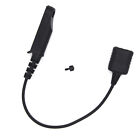 2Pin Walkie Talkie Cable Adapter K Head Plug For Baofeng BF-9700 A-58 UV-XR K