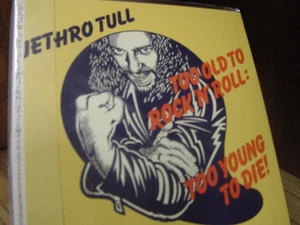 VERIFIED Too Old to Rock JETHRO TULL JAPAN REPLICA GATEFOLD JACKET OBI RARE CD - Picture 1 of 1