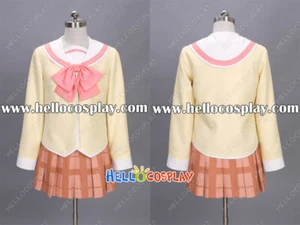Nichijou Cosplay Yuko Aioi Costume School Girl Uniform - Picture 1 of 2