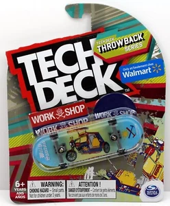 Tech Deck Work Shop Skateboards Finger Board ULTRA RARO #20136632 Throwback - Imagen 1 de 1