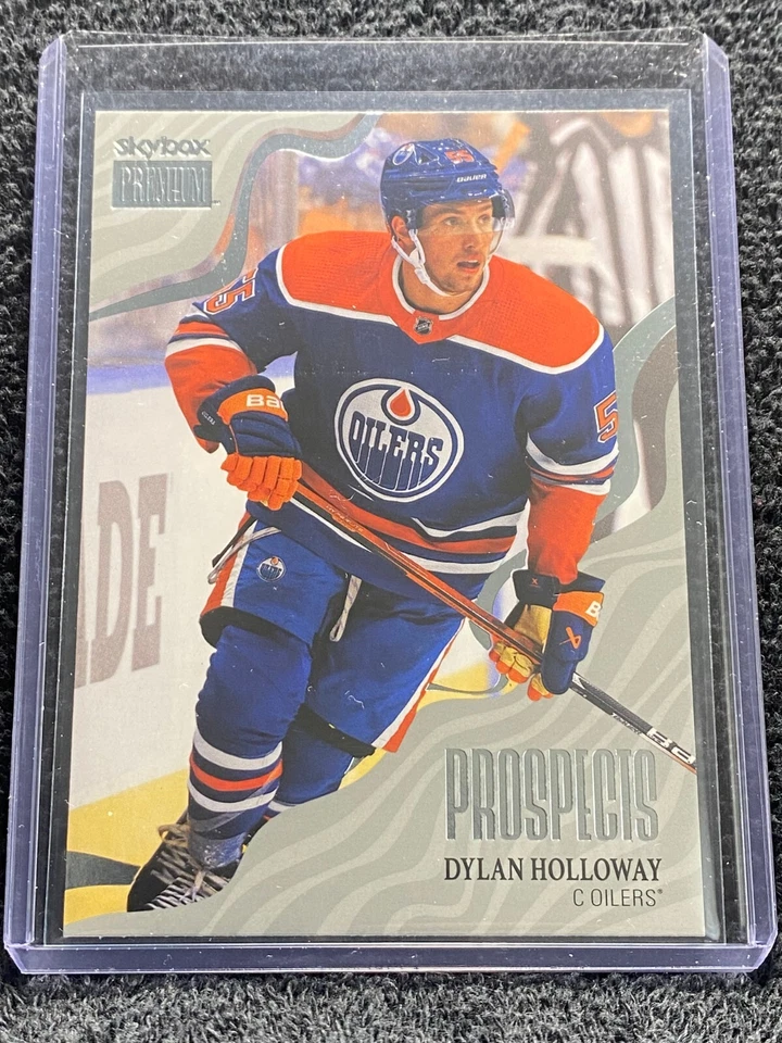 2022-23 Skybox - Metal Universe - Prospects - #PP-47 Dylan Holloway - Image 1 of 2