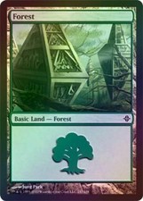Forest 247 - Foil New MTG Rise of the Eldrazi Magic 2B3