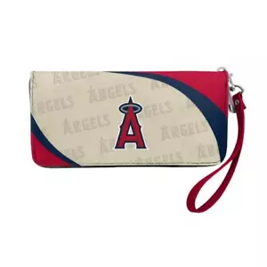 Los Angeles Angels Curve Zip Organizer Wallet - Picture 1 of 2