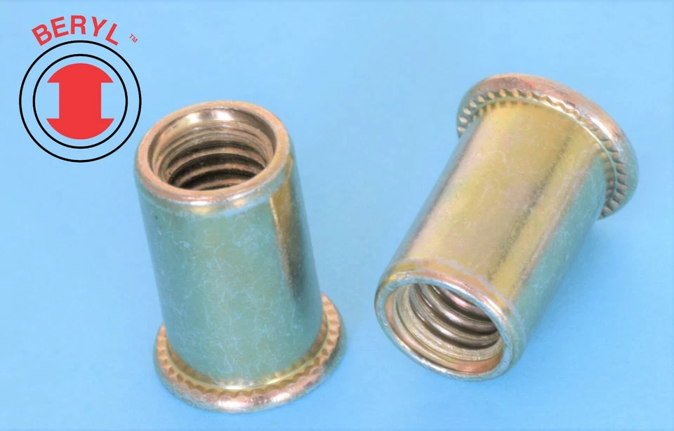 TOP QUALITY BAI832 Steel Rivet Nut Rivnut Insert Nutsert - #8-32 - 25pcs