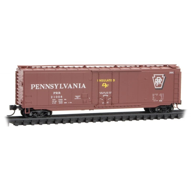 MICRO-TRAINS (N) 032 00 461 PENNSYVANIA 50FT BOXCAR RD# 21008- NEW - Image 1 of 1