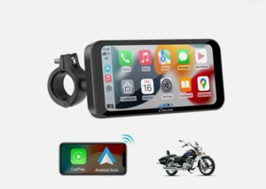 W603 Motorcycle GPS Carplay Screen, Wireless CarPlay & Android Auto for Moto, w - Bild 1 von 6