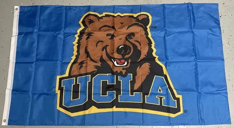 UCLA Bruins University of California 3x5 Feet Flag Banner Los Angeles Man Cave Cover