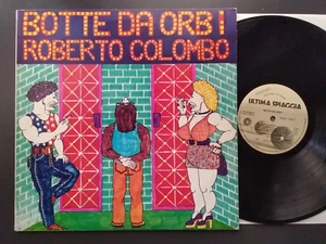 LP ROBERTO COLOMBO BOTTE DA ORBI PROMO WHITE LABEL 1977 ITALIAN PROGRESSIVE ROCK - Picture 1 of 1