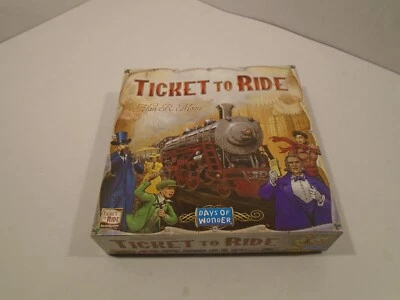 Board Game Days Of Wonder Ticket To Ride Alan R. Moon 7201 2-5 players 8 -adult - Image 1 of 4
