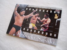 Kensuke Sagi Bbm2003 Weekly Pro Wrestling 20Th Anniversary Hiroshi Hase Gky1