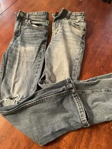 Lot Of 2 Boys Size 7 Cat & Jack Jeans - Picture 1 of 7