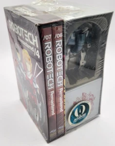 Robotech Remastered 4 Extended Edition (DVD Set, 2004) NEW Sealed w/ Toy - Imagen 1 de 6