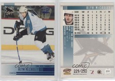 2004-05 Pacific Blue Ice /250 Alyn McCauley #231