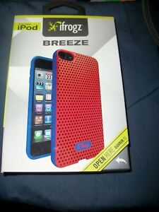 Étui iFrogz iPod BREZE orange/bleu neuf (marque Zagg) IT5BZ-ORBL