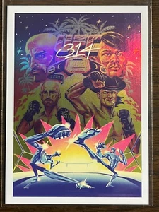 2025 Topps Now UFC 314 SP Poster Card Volkanovski Pimblett Rodriguez Silva Reyes - Picture 1 of 2