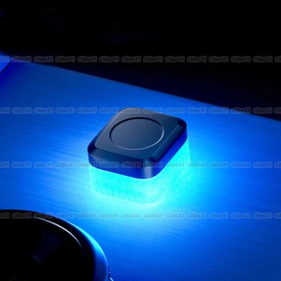 Blue Mini USB LED Car Interior Light Neon Atmosphere Ambient Lamp Accessories - - Image 1 of 4
