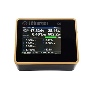 Cargador de batería iCharger X6 800W 30A 6S Balance - Imagen 1 de 9