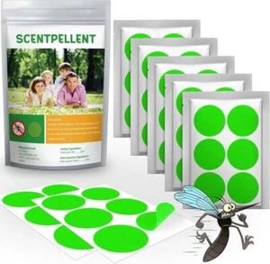 150 Pack Mosquito Stickers for Kids and Adults, Deet Free Natural Citronella Mos - Picture 1 of 12