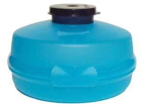 Tupperware Sandwich Bagel Round Keeper & Smidget for Mayo Cream Cheese Aqua New - Picture 1 of 1