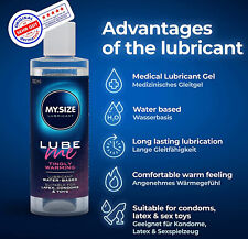Gel lubricante sexual médico base agua 100 ml sensación efecto hormigueo y calor
