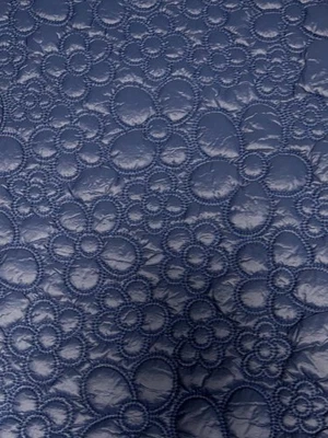 Steppstoff Jackenstoff Blumen - Bild 1 von 4