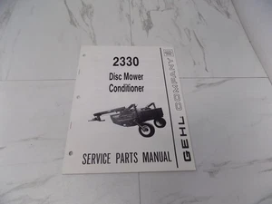 Gehl 2330 Scheibenmäher Aufbereiter Service Teile Handbuch 904227 1988 - Bild 1 von 2