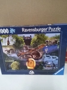 NEW & SEALED Ravensburger  Jurassic Park Movie Poster 1000 Pc Jigsaw Puzzle - Picture 1 of 9