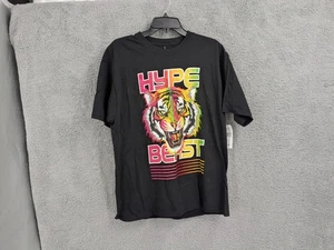 Akademiks Men’s Size Large, Black Tiger Short Sleeved, Graphic T, New - Picture 1 of 5