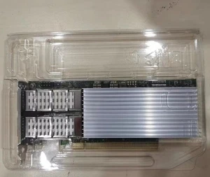 New Intel E810-CQDA2 Dual-port 100Gb QSFP28 PCIe 4.0 DELL Network Card Adapter - Bild 1 von 3