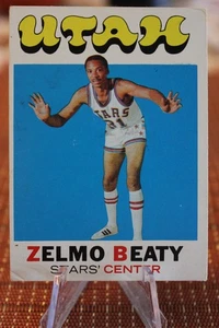 1971 Topps Basketball ZELMO BEATY - Utah Stars - Bild 1 von 2