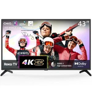 Chiq 43” 4K UHD Roku Smart TV U43G5NK - Picture 1 of 1