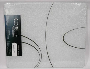 ❤️ NUOVA piastra calda Corelle SIMPLE LINES 15x12 CONTATORE SALVAGENTE vetro temperato - Foto 1 di 4