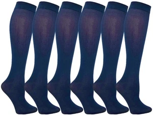 Winterlace Queen Size Trouser Socks for Women 6 Pairs Plus Stretchy Opaque K - Picture 1 of 3