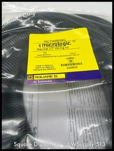 232630 ~ Square D 232630 Micrologic Neutral CT Wiring Kit , NCTWIRING ~ Surplus - Picture 1 of 6