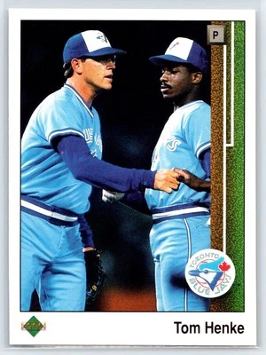 1989 Upper Deck Tom Henke Toronto Blue Jays #264 - Image 1 of 2