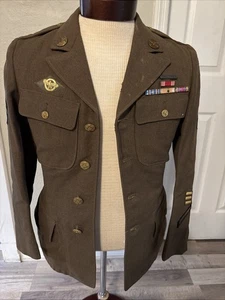 WW2 6th Army Pre-war Dress Jacket With WW2  ,6th Army Combat, Pacific Theater - Picture 1 of 12