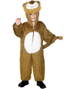 Childs Lion Fancy Dress Costume Girls Boys Kids Animal Suit Outfit by Smiffys - Picture 1 of 2