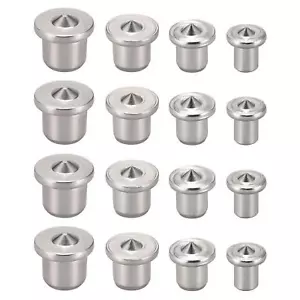 16pcs Drill Center for Dowel Tenon Woodworking Doweling Centering Transfer Plugs - Picture 1 of 7