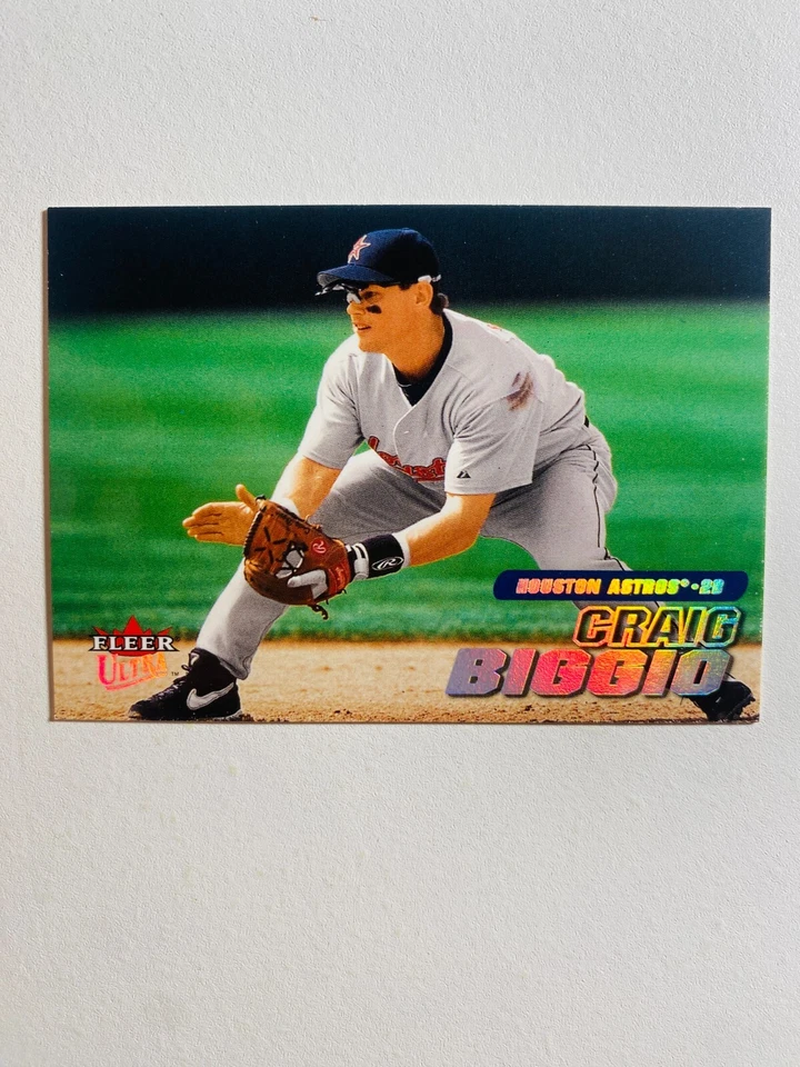 2000 FLEER ULTRA #214 CRAIG BIGGIO NM-MT MLB BASEBALL CARD - Image 1 of 1